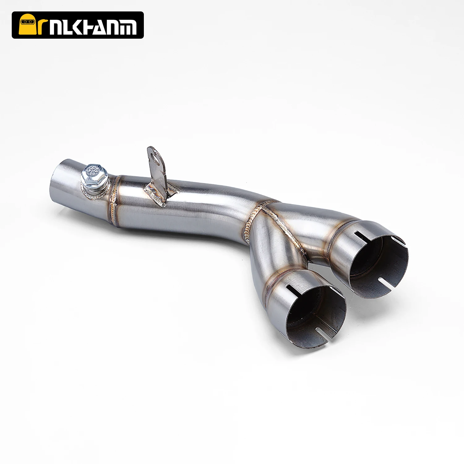 

Fit For Yamaha R6 YZF R6 2006-2021 Exhaust Muffler Y Mid Pipe Link Motorcycle Link Muffler Pipe Silencer System Eliminator YZFR6