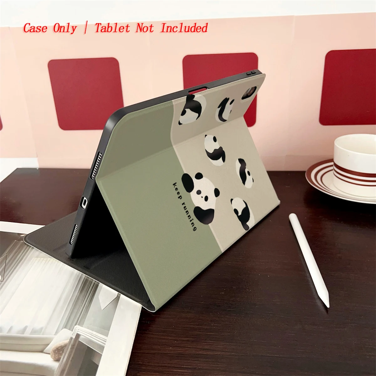 حافظة مطبوعة برسوم كارتونية كاواي لجهاز iPad 10th 10.9/Air 5 10.9/Pro 11 غطاء مقاوم للصدمات