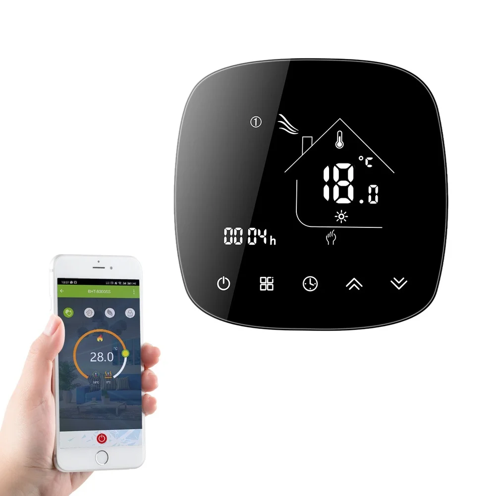 FOR Smart WiFi Thermostat For Water Floor Heating Programmable Digital Wide Compatibility Water Electric Boiler Touch Button