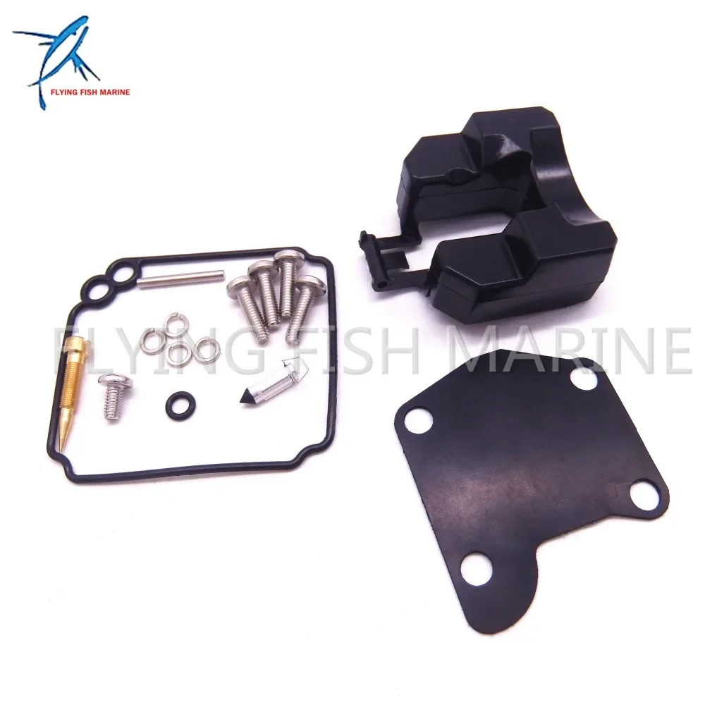 

63V-W0093-00-00 Ремкомплект карбюратора подвесного двигателя для 2-тактного подвесного двигателя Yamaha 9,9 л.с. 15 л.с.