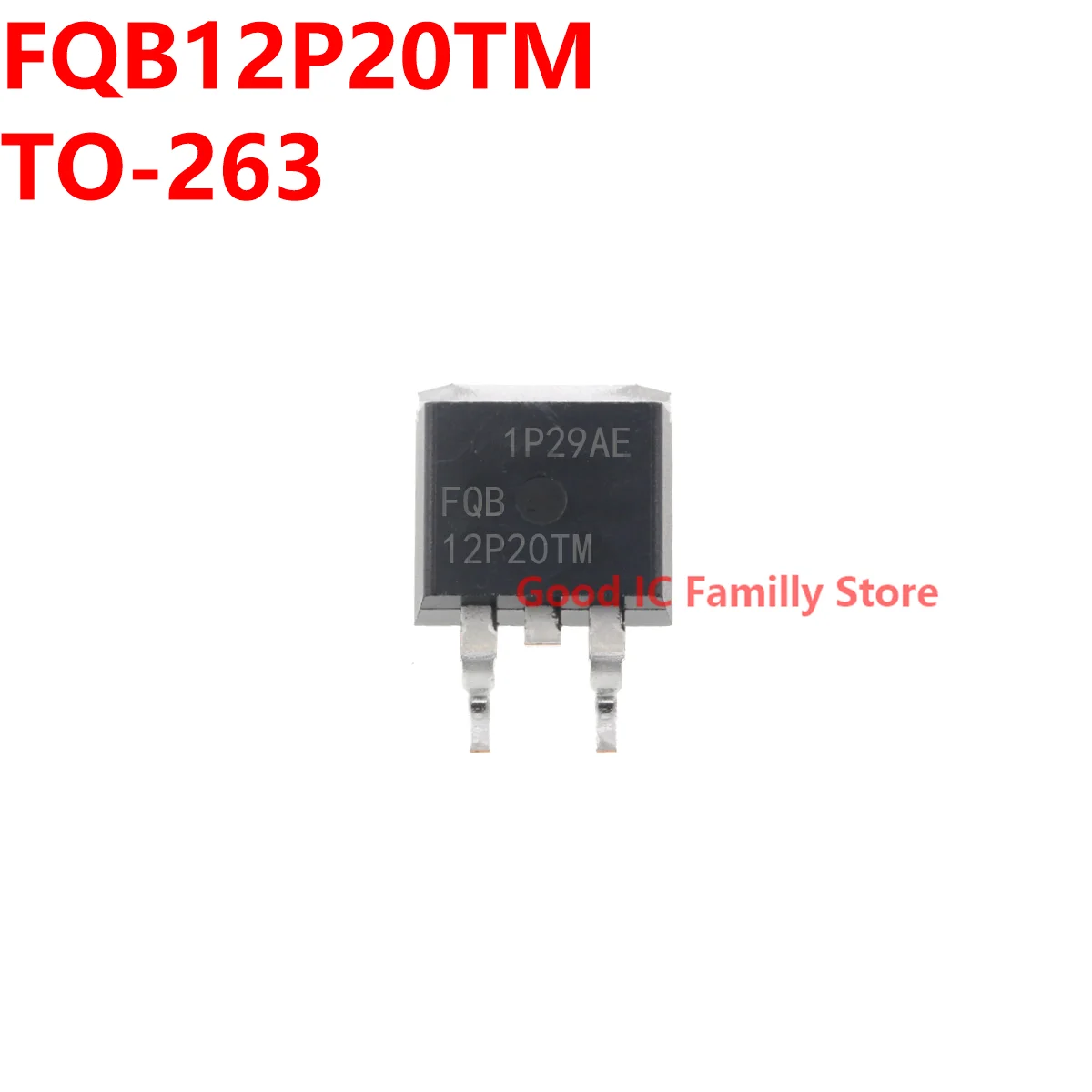 

10PCS FQB12P20TM TO-263