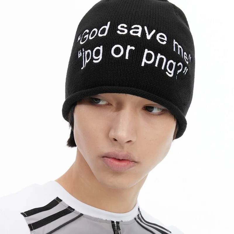 High Quality Korean Version Knit Hat Warm Soft Woolen Beanie Women Men Winter Autumn Street Hip Hop Cap Male Female Headwear