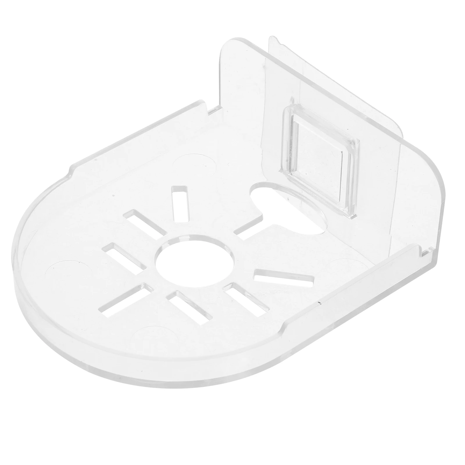 

2pcs Brackets Floating Shelves Wall Mount Storage Small Adhesive Shelf No Drill Speaker Holder Acrylic Material