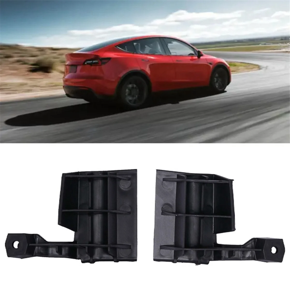 Automobile Rocker Panel Bracket Clip Support for Tesla Model Y 2020-2023 1555377-00-C 1555376-00-C