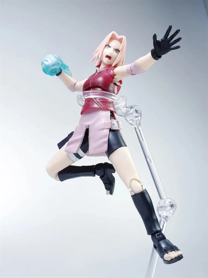 Auf Lager bandai s. h figuuts naruto haruno sakura original echte anime figur modell spielzeug action figuren sammeln puppen