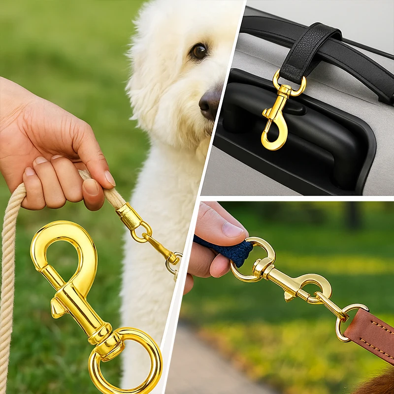

2/5/10Pcs 15mm Crochet Hook Small Carabiners Metal Buckles Keychain Lobster Swivel Trigger Snap Hooks Strap Bag Buckle Fastener