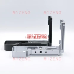 A7C Extended Adjustable Quick Release L Plate/Bracket hand Grip with hotshoe adapter for Sony A7C camera tripod
