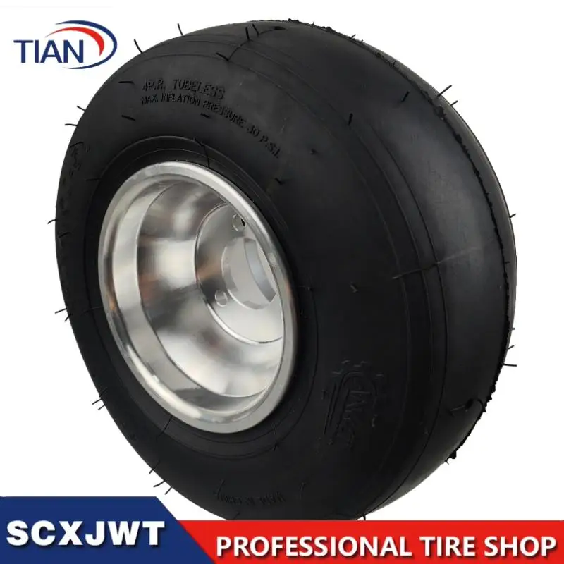 10x4.50-5 wheels, puncture resistant tires, durable enhanced traction,  for go kart drifting car tires