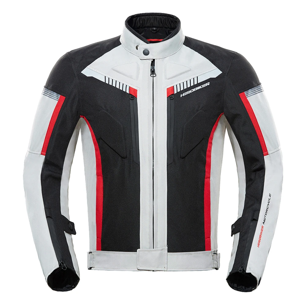 Waterproof Motorcycle Jacket Man Riding Racing Jacket Motocross Jacket Moto Pants Moto Protection With Removeable Linner