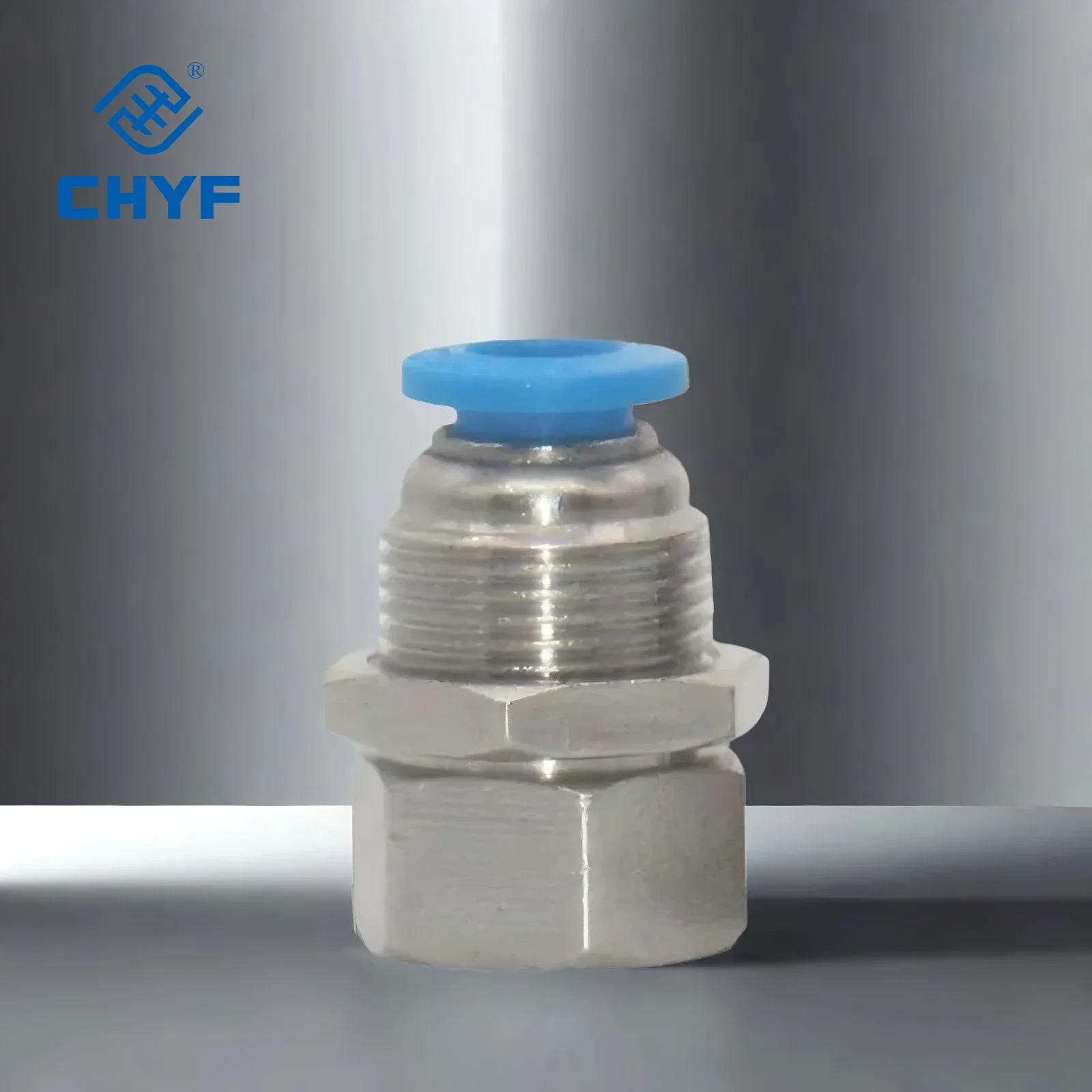 Festo-type QSSF Series Pneumatic Quick Connetcor 1/4 1/8 3/8 Bulkhead push-in fitting