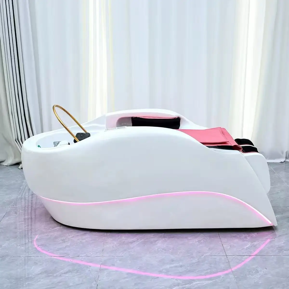 

Electric 4D Intelligent Head Spa Shampoo Bed with Water Circulation Hair Washing & Head Therapy Salon Furniture