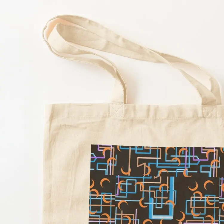 Dan Flashes - قميص ملون يتم ارتداؤه بواسطة Dan Flashes Tote Bag حقائب قماشية للرجال حقيبة كبيرة حقيبة قماش