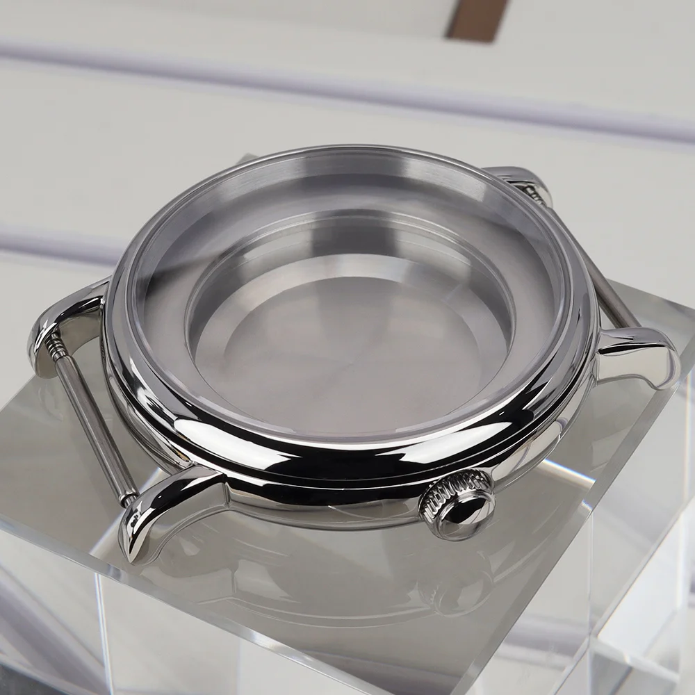 40-mm-Uhrengehäuse in hoher Qualität mit gewölbtem Saphirglas für ETA 2824 PT5000 Automatikwerk, DIY-Zubehörteil für 2824-Gehäuse – Detail 16