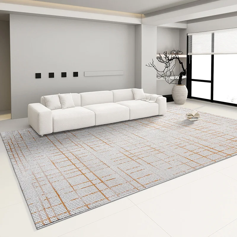 Living room, sofa, large area, carpet, light luxury, premium, wear resistant, comfortable, anti fouling, bedroom