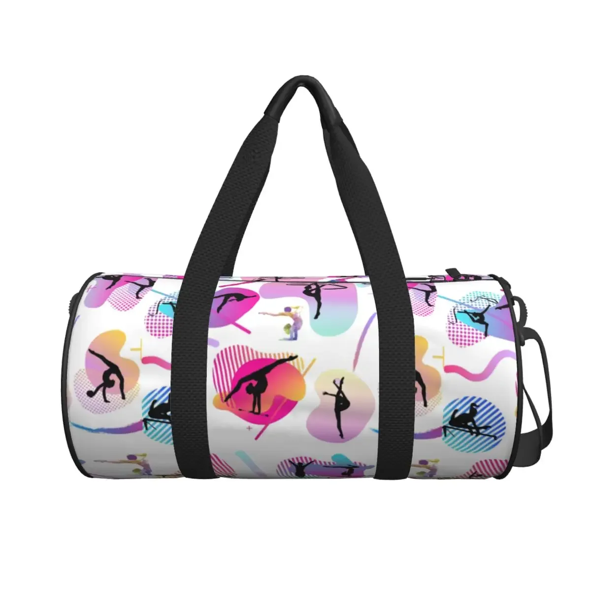 Gymnastics Print Travel Bag Sport Funny Training Gym Bag Men Women Design Large Capacity Sports Fitness Bags Waterproof Handbags