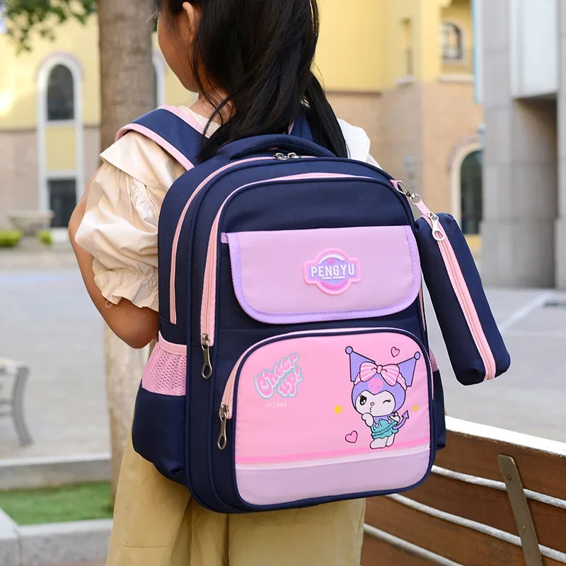 SanrioKulomi's new waterproof and breathable children's student schoolbag girls cartoon cute and lightweight children's backpack