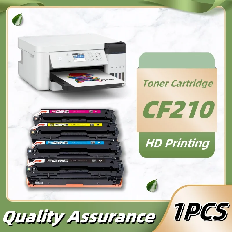 

Совместимый картридж с тонером CF210A CF211A CF212A CF213A CE320A для HP LaserJet Pro200 color M251n M251nw M276n M276nw с чипом