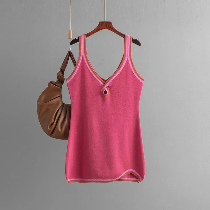 

Новая женская модная однотонная сексуальная полая трикотажная утягивающая нижняя юбка с v-образным вырезом