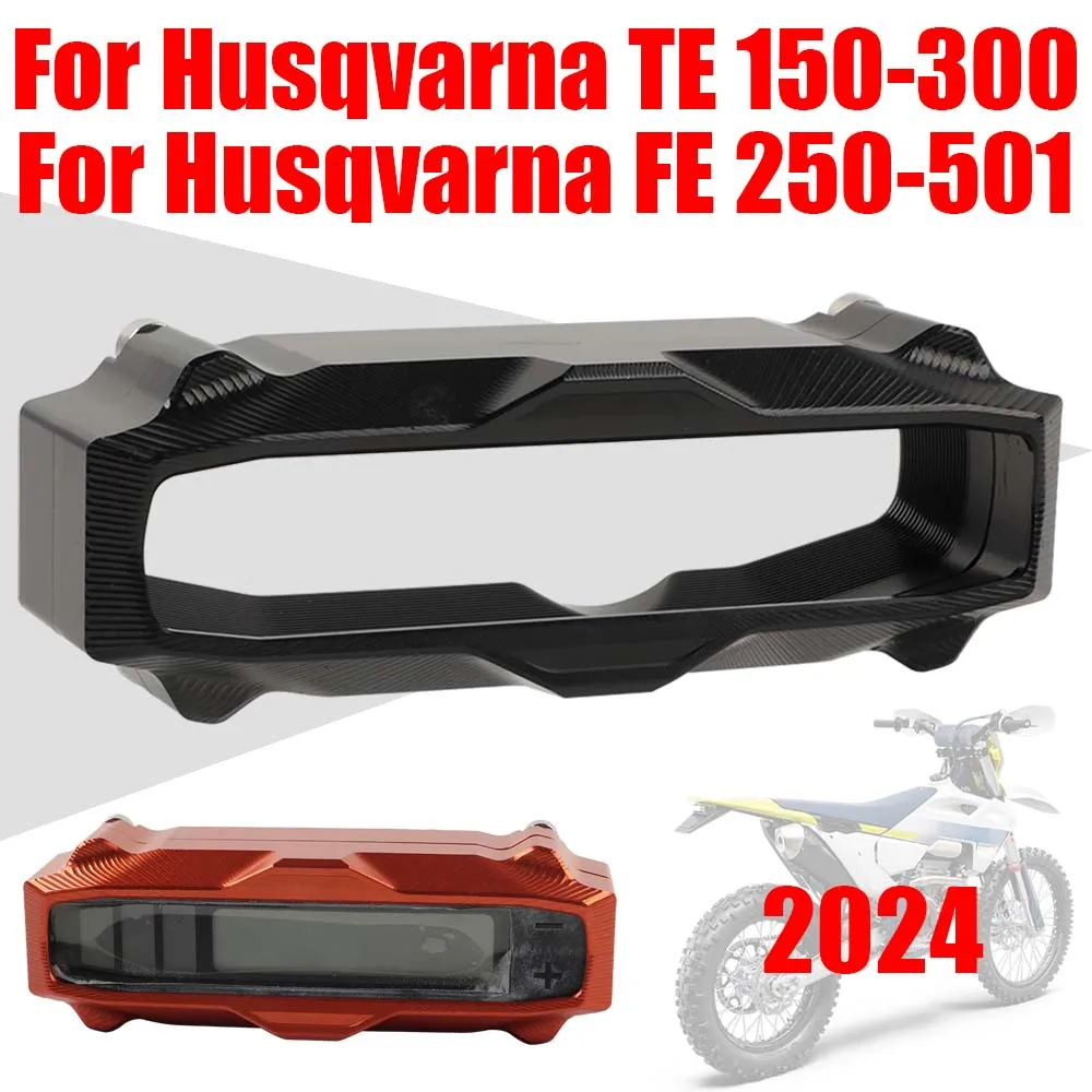 

Odometer Speedometer Protector Guard Cover For Husqvarna TE FE 150 250 300 350 450 501 TE300 TE250 FE350 FE450 2024 Accessories