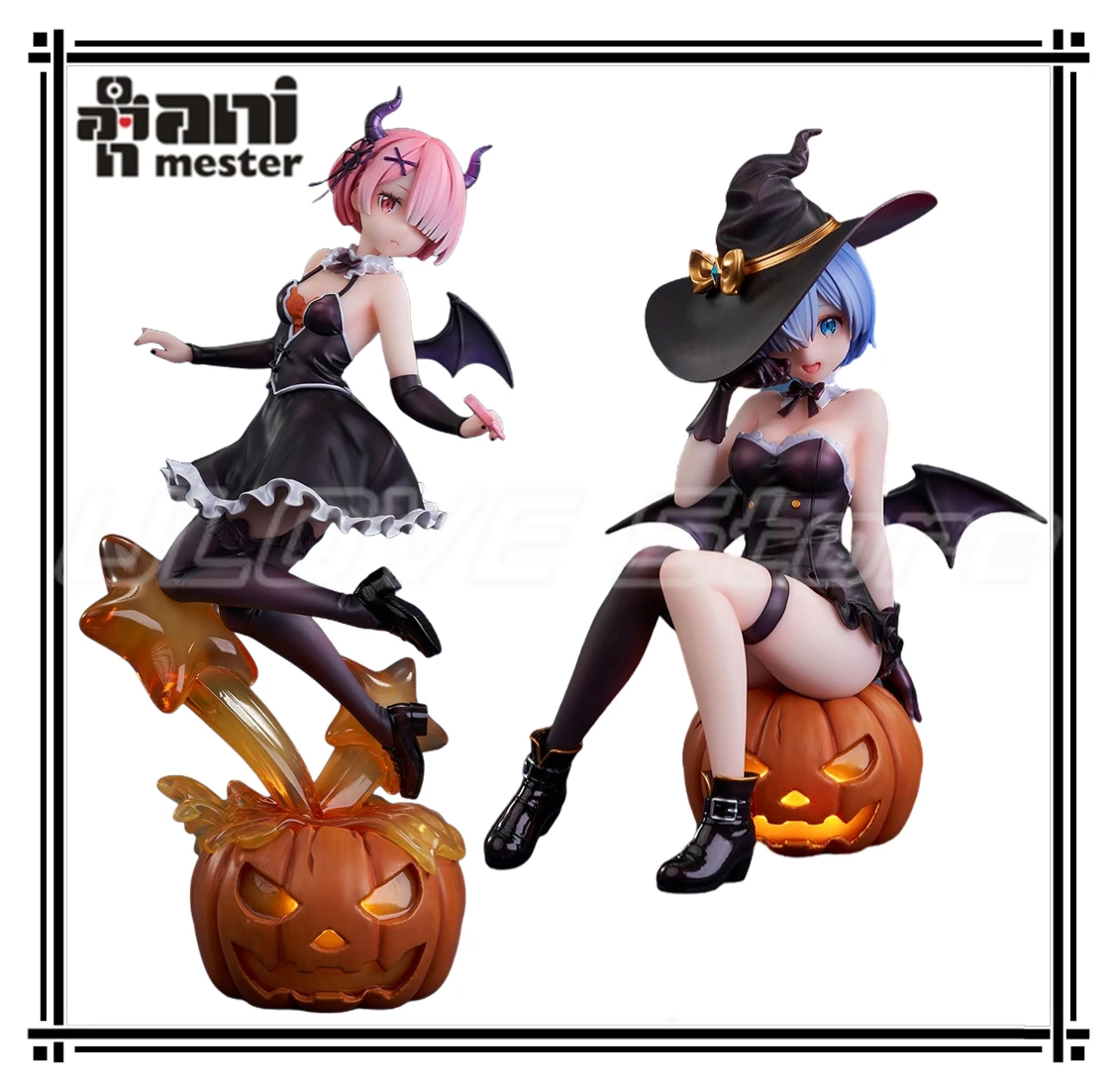 Disponibile Originale AniMester KDcolle Re: ZERO Inizia la vita in un altro mondo Ramu / Remu Animazione Figura Modello Regalo