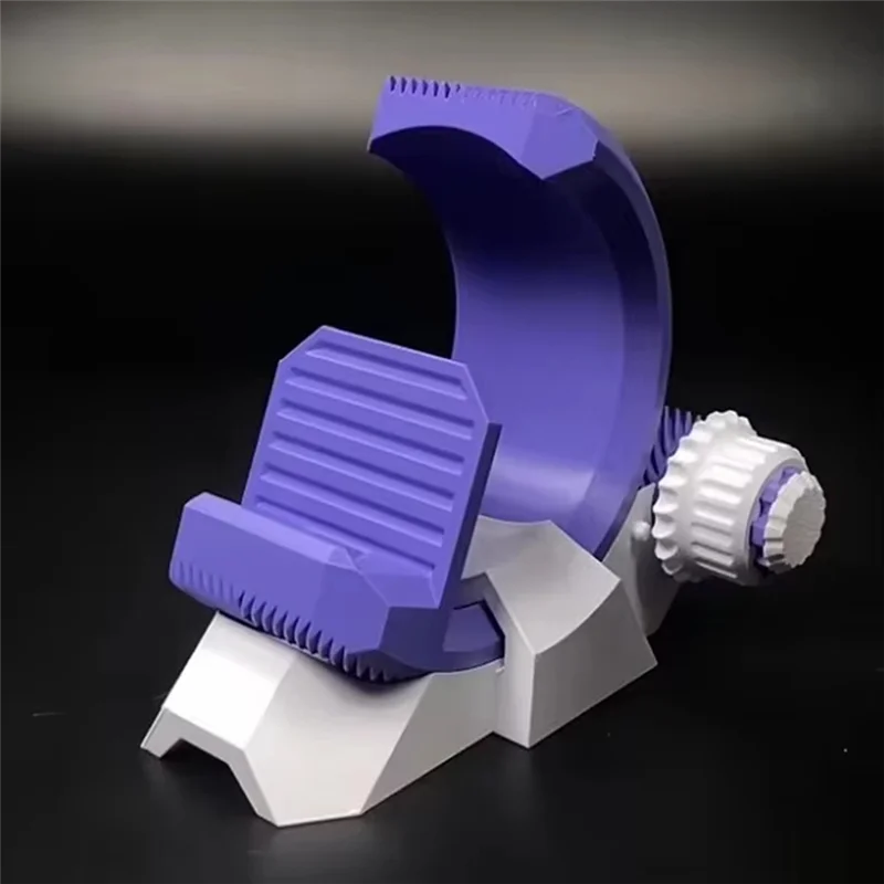 

【Berserkk】Herringbone Gear Phone Stand Adjustable Desktop Accessory Portable Gear Design B