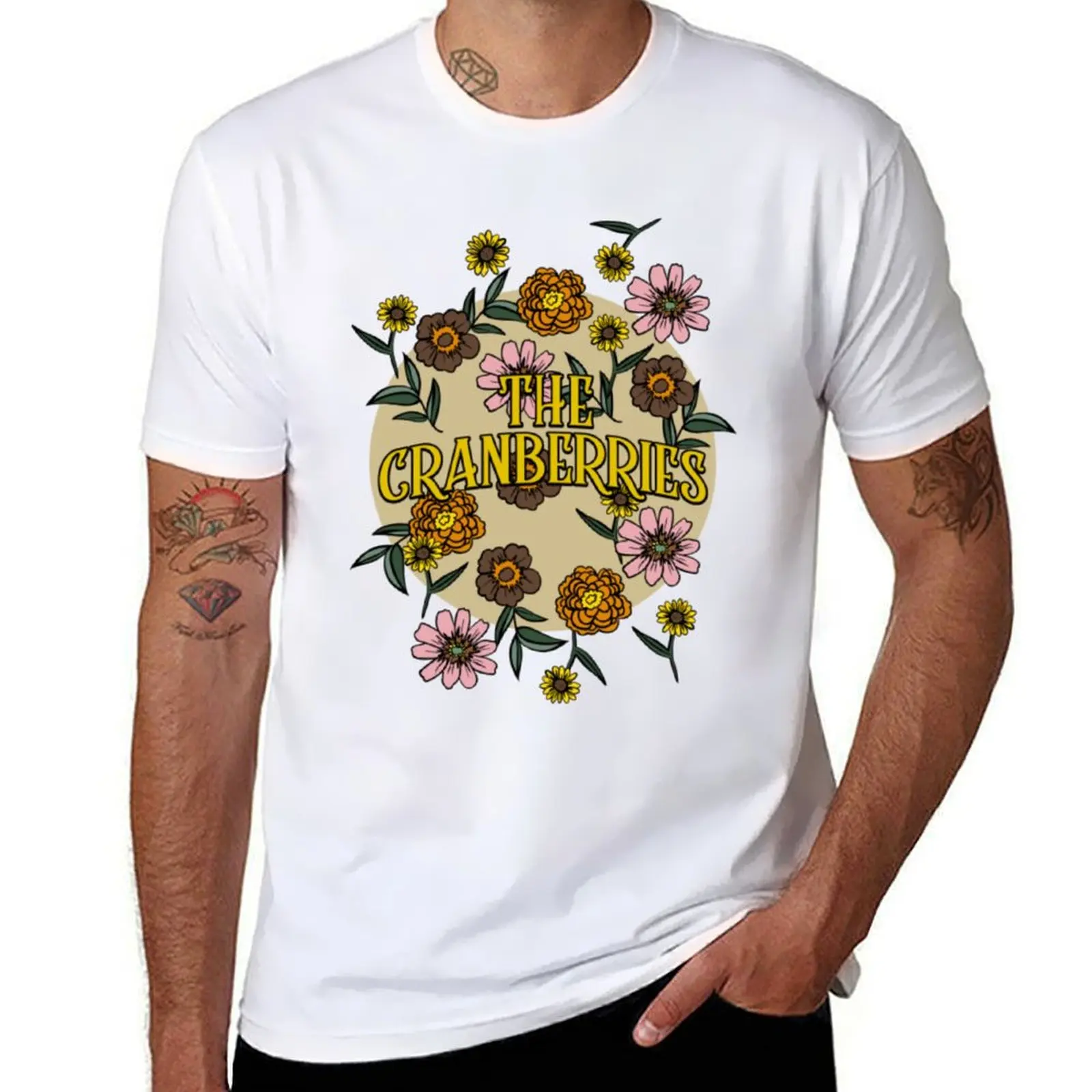 

Cranberries Name Personalized Flower T-Shirt man t shirt luxury T-Shirt