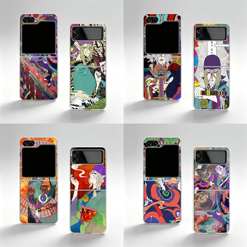 Ukiyoe Mononoke Kusuriuri Phone Case For Samsung Z Flip7 4 3 2 5 6 Flip8 Galaxy Z Fold 8 Ultra Fold5 4 3 6 7 Fold Special TPU Tr
