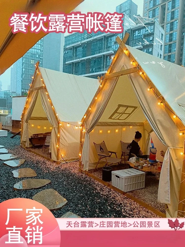 

Палатка звездного неба, лагерь, треугольная живописная зона, B & B, кейтеринг, барбекю, ночной рынок, коммерческая палатка