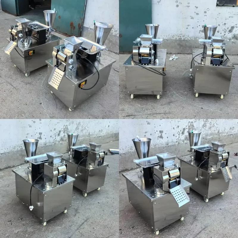 Automatic 220V Motor Dumpling Empanada Pastelito Big Ravioli Samosa Maker for Restaurants Hotels Wonton & Pelmeni Industries