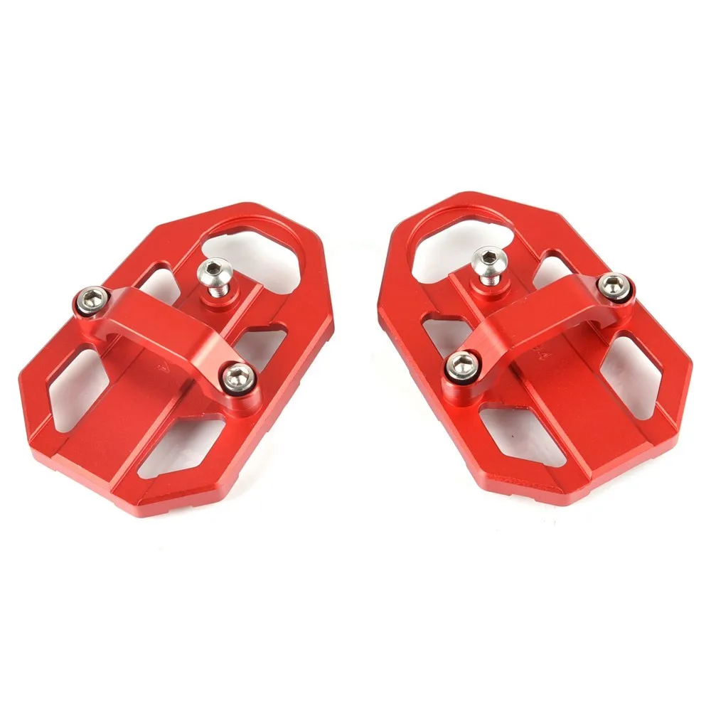 Extension Footrest Pad Billet Wide Foot Pegs Pedals Rest Footpegs Fit For Honda CBR 650 R CBR650R CBR500R 2019 2020 2021 2022