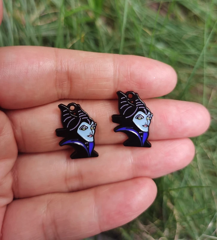 10 adet Disney cadılar bayramı kolye uğurlu takı yapma küpe kolye bilezik DIY aksesuarları