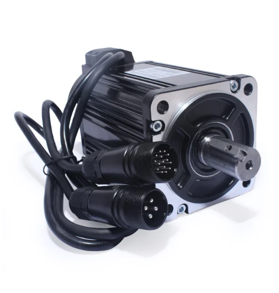 90ST-M02430 2.4N.M 750W AC محرك كهربائي متزامن محرك معزز مجموعة مع محرك سيرفو AASD-15A 220V 3000 دورة في الدقيقة