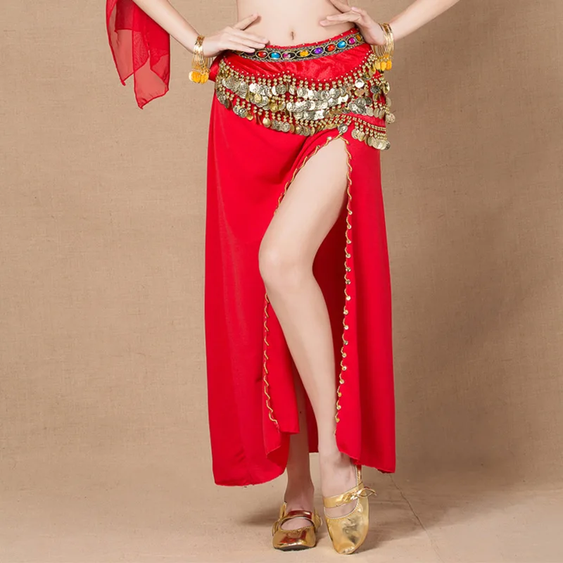 

Новая одношаговая юбка, костюм для танца живота, танцевальный костюм, юбка в этническом стиле для индийского танца