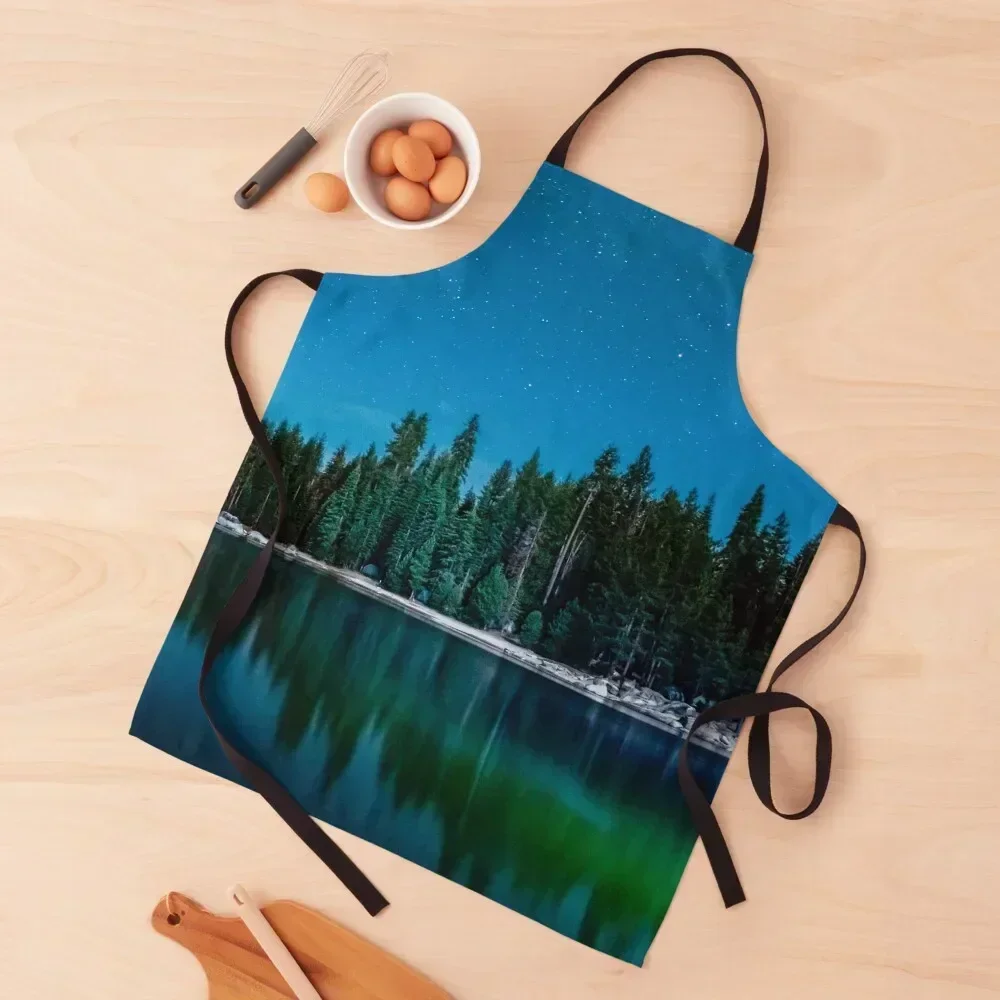 

Nana's Cove at Night Apron esthetician Sexy Customizable barber men Apron