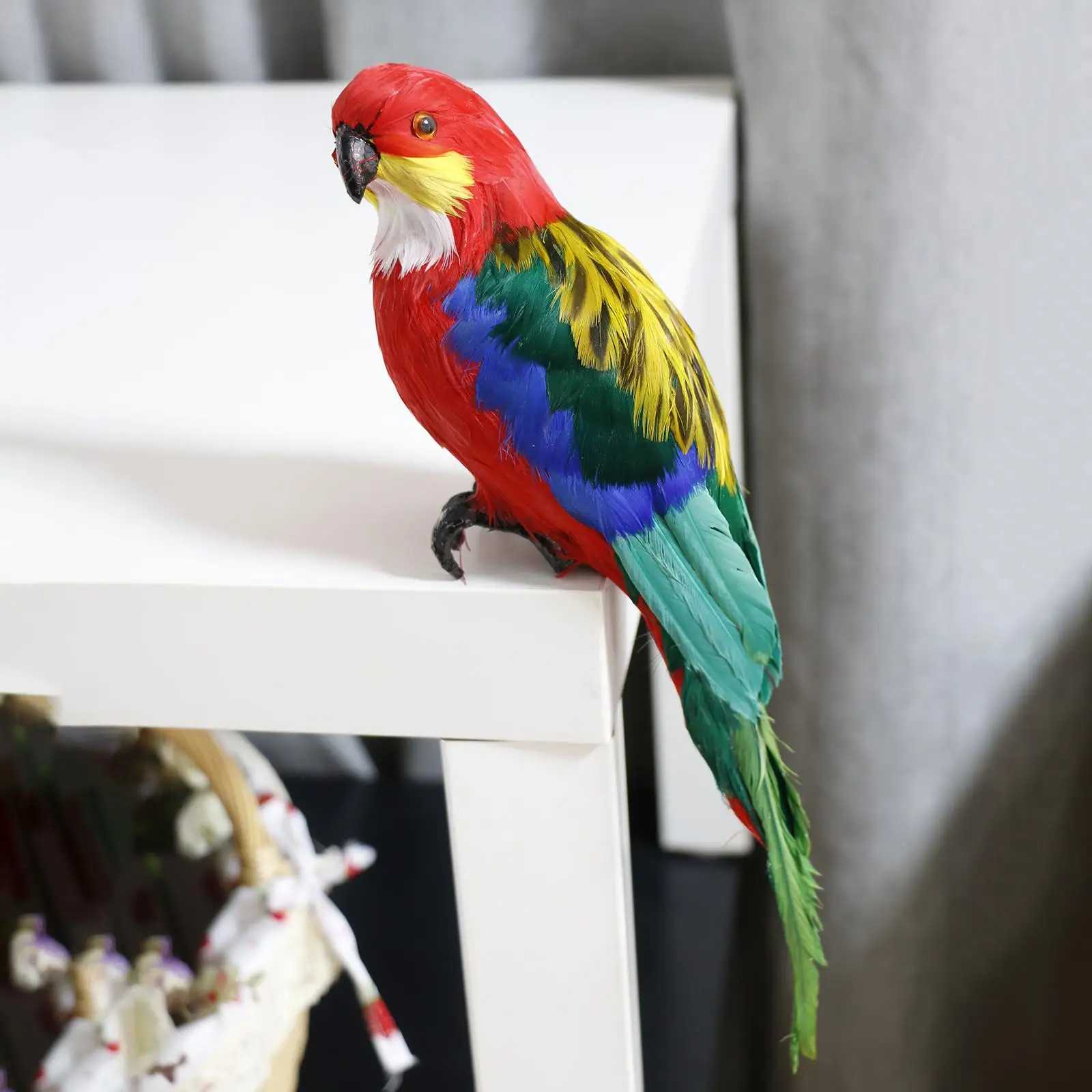 Simulation Parrot Statue Housewarming Gifts for Wall Tree Yard Ornaments