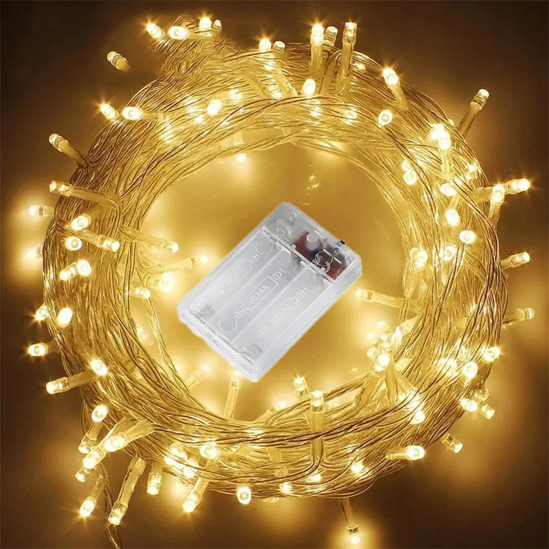 AA Battery Operated LED String Lights for Garland Party Wedding Birthday Festival Party Decoration Fairy LED Lights