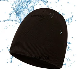 Gorro deportivo impermeable para hombre y mujer, gorro cálido para correr al aire libre, deportes de nieve, senderismo, ciclismo, escalada, impermeable