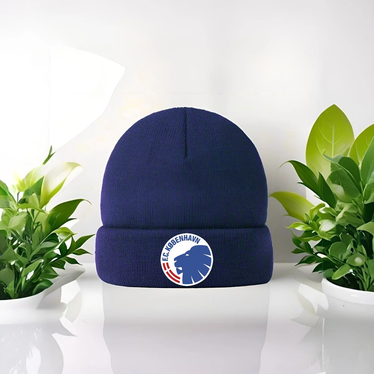 كوبنهاغن لكرة القدم كلوب 2026 جديد للجنسين محبوك - أغطية رأس شتوية متعددة الألوان ودافئة ومريحة مع f أنيق #6