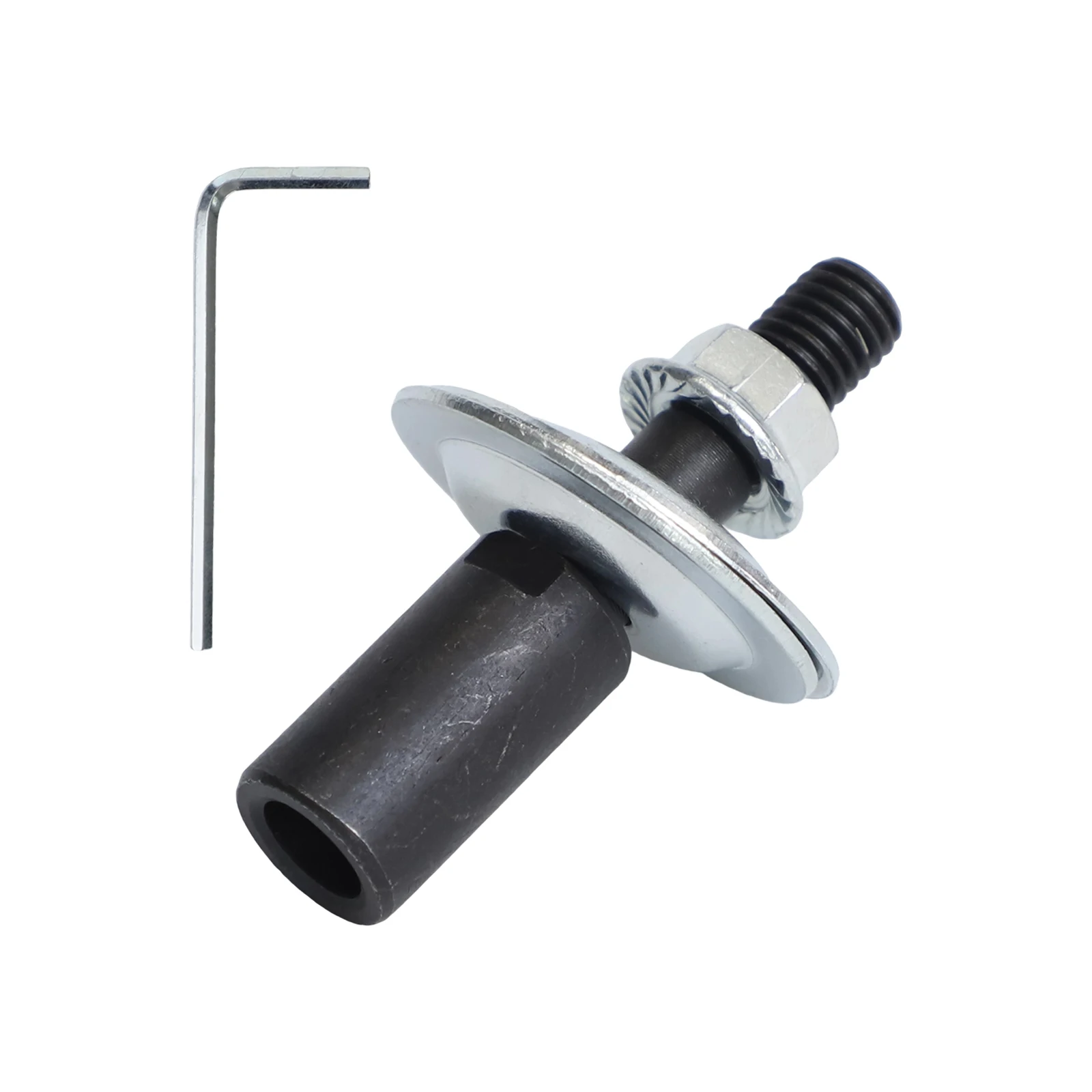 Adattatore mandrino 8x12x62mm sinistra/destra per molatura albero di lucidatura motore smerigliatrice da banco macchina lavorazione del legno utensile elettrico parte accessori