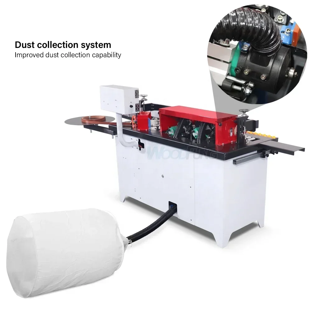 

Automatic Mini Edge Banding Machine - PVC Gluing & Trimming in One