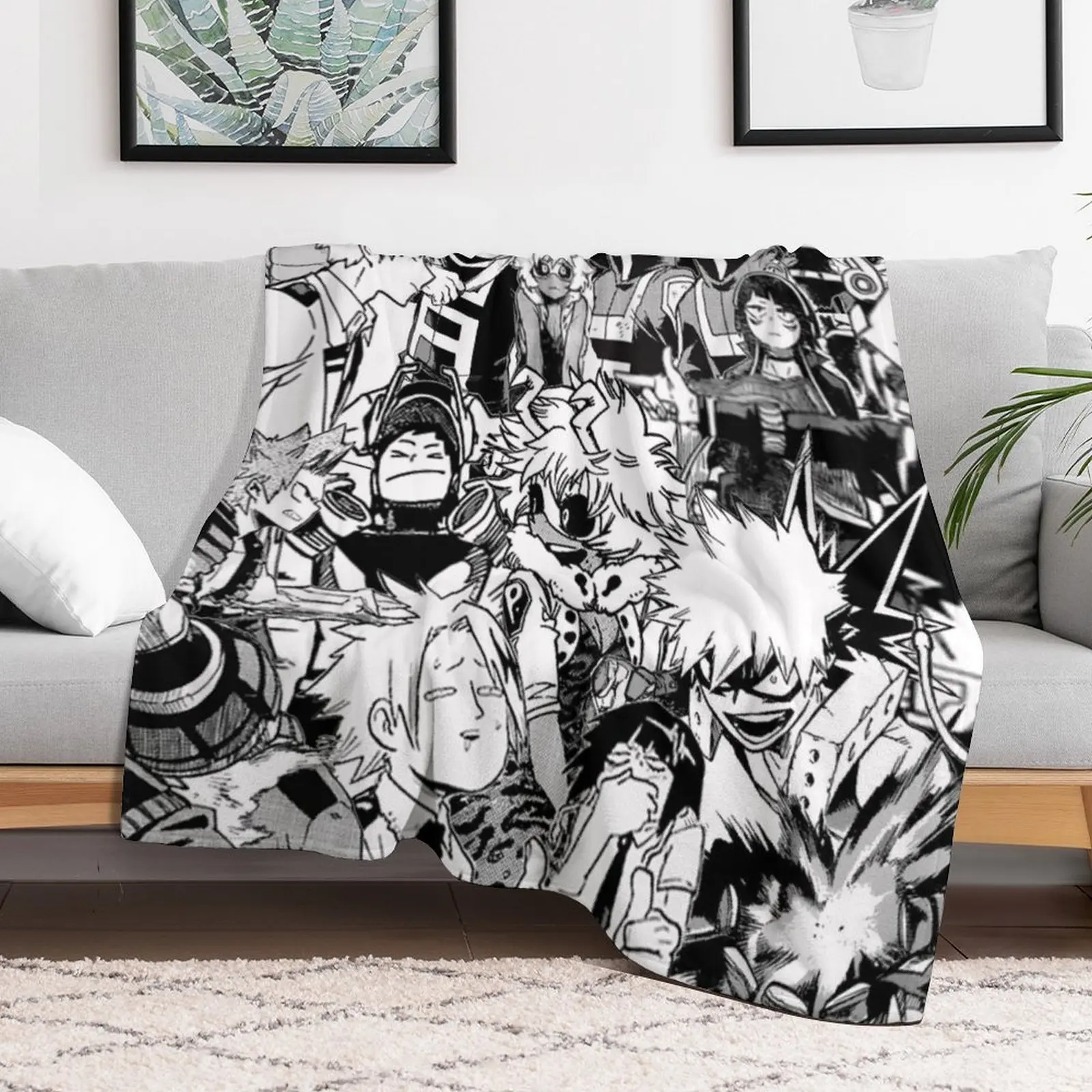 Bakusquad Throw Blanket Sofa Quilt For Sofa Thin Blankets