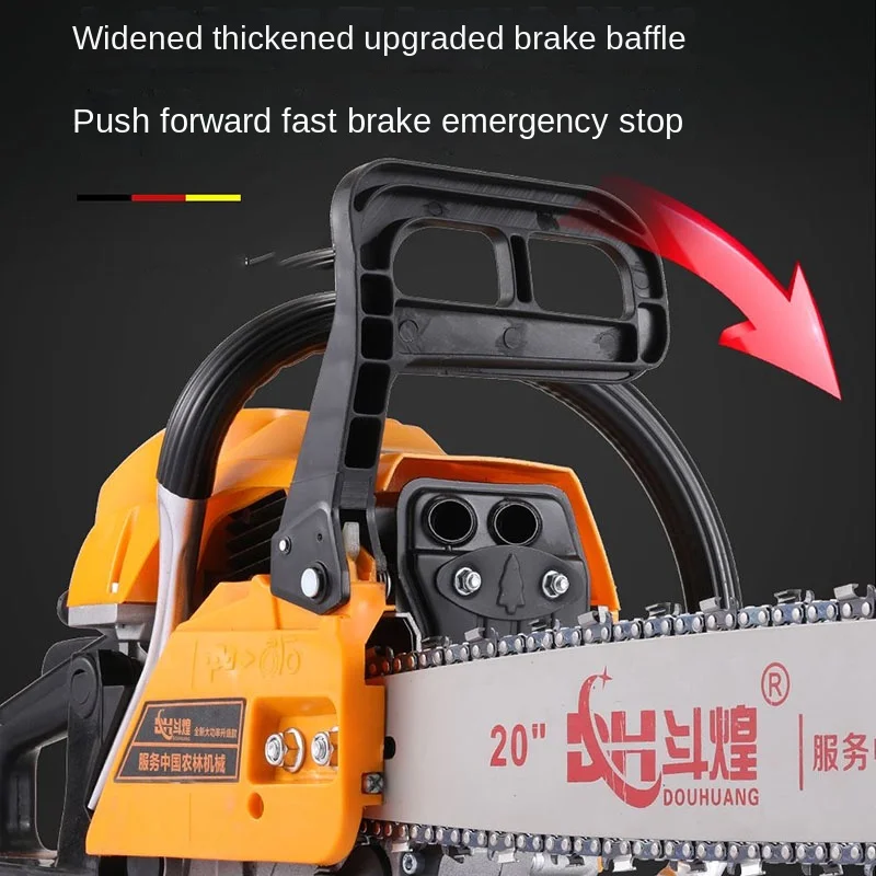 5900Kw 59Cylinder Chain Saw Gasoline Logging Saw High Power Chain Saw Arboriculture Cutting Machine Household Fuel Saving