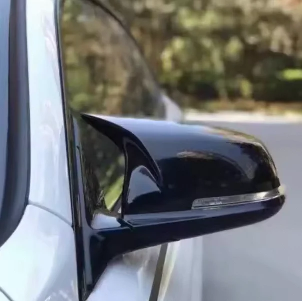 

Factory Wholesale Carbon Fiber Look M2 Mirror Cover for BMW 2 Series F22 2014-2020 Universal Fitment Cow Horn Mirror Caps