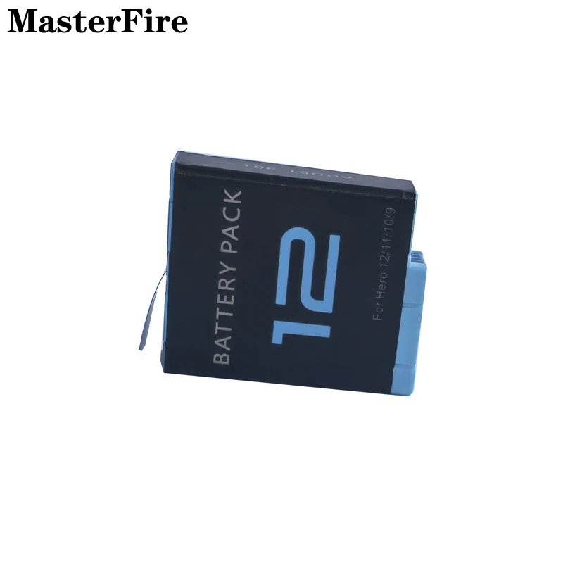 GoPro Hero 12 용 2-10PCS GoPro 12 GoPro 11 GoPro 10 GoPro9 배터리 액션 카메라 액세서리 용 검정색 1800mah 리튬 이온 배터리