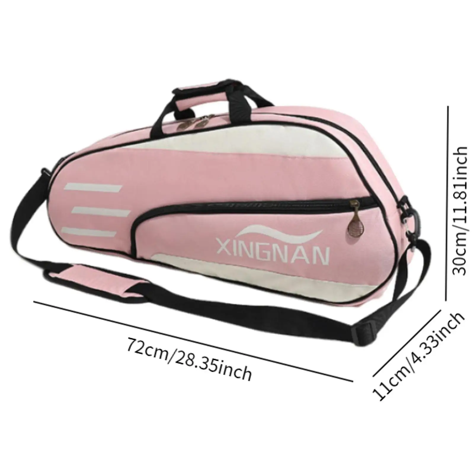 

Badminton Racquet Bag Shoulder Bag Duffle Bag Sport Handbag Multifunctional Portable Tennis Tote Bag for Badminton Enthusiasts