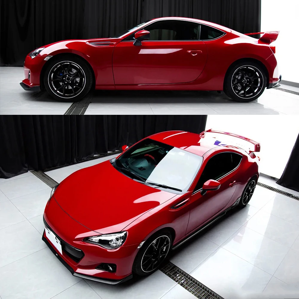 

PET Ultra Gloss Vermeil Car Vinyl Film Self-Adhesive Auto Wrapping Decal Personalization Waterproof Car Body Decoration Sticker