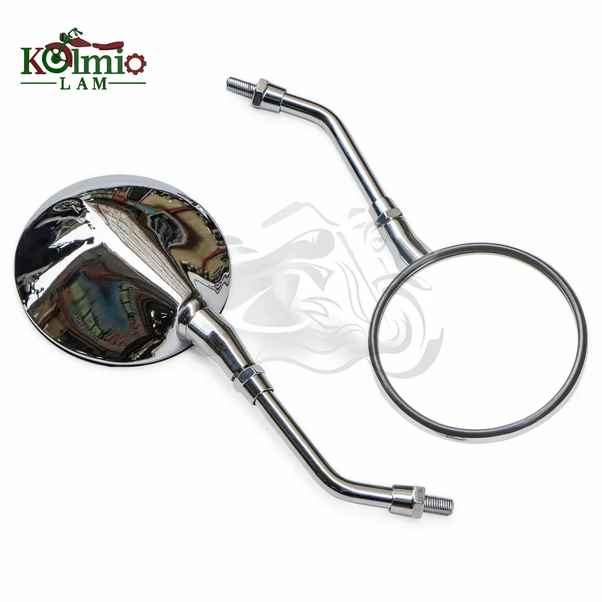 Fit for HONDA CB500 CB750 CB1100 CB1000 CB1300 Motorcycle Rear View Side Mirrors CB550 CB650 CB900 Rearview Round Mirror