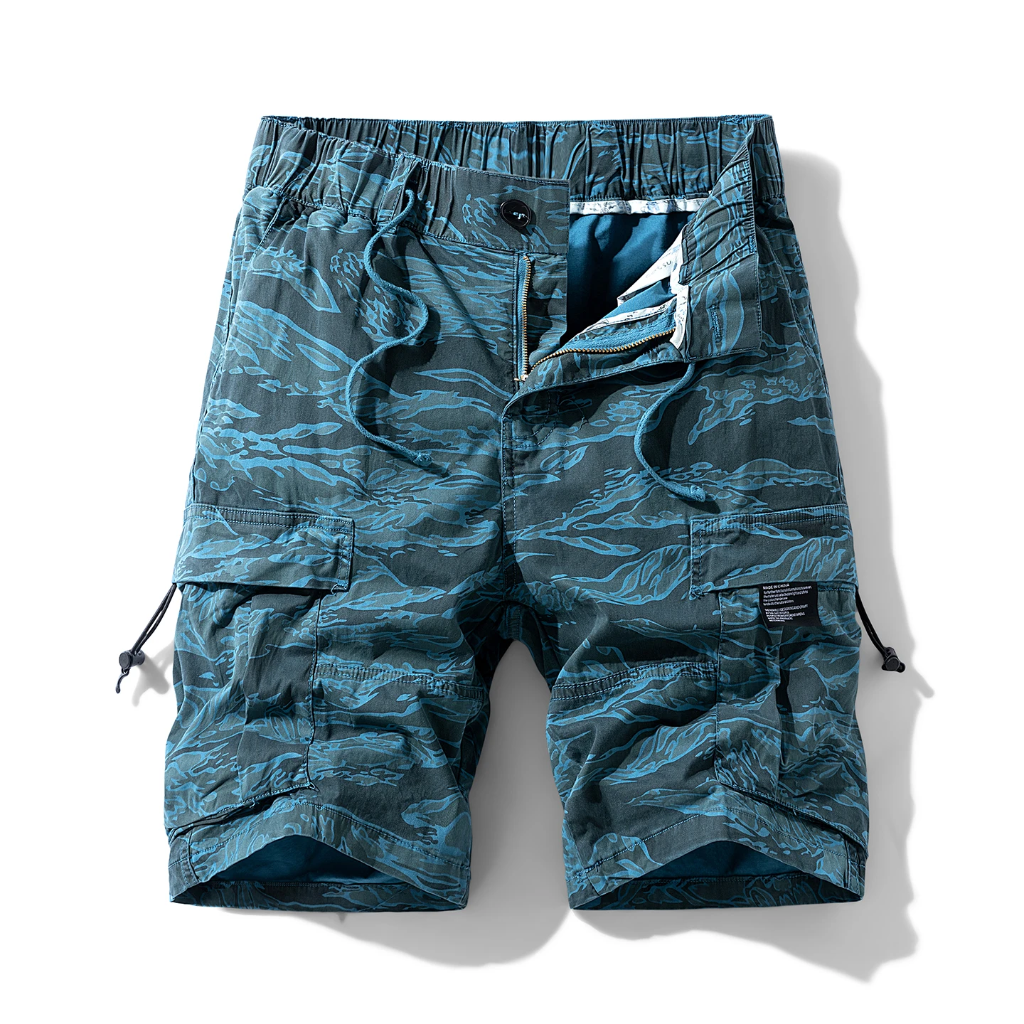 

Новые летние спортивные шорты 2026 года с множеством карманов, свободные легкие рабочие брюки для мужчин