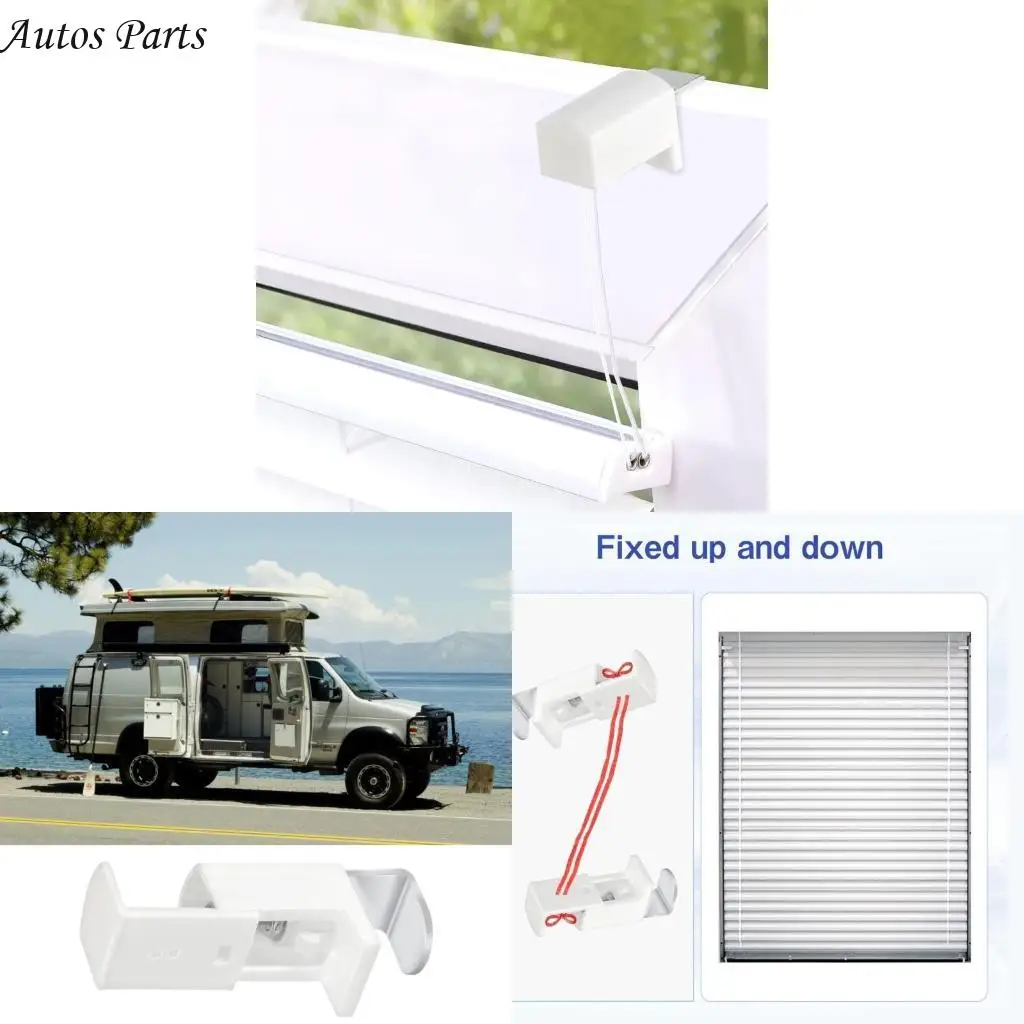 

57BA simple clip Plissee Blind Brackets Plissee Blind Support Hardware for Fast Installation in Homes & Recreational Vehicles