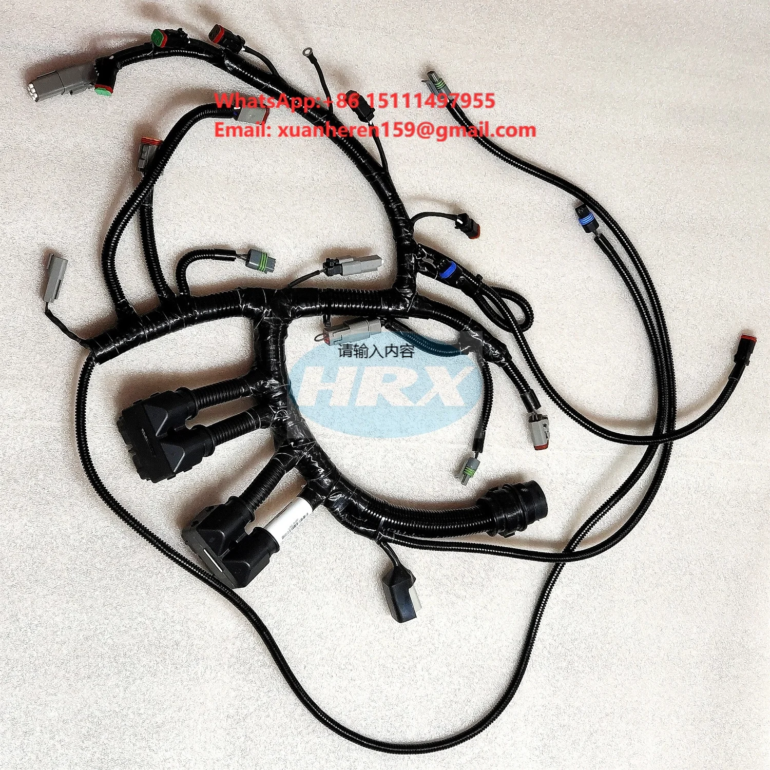 DIESEL ENGINE Electronic CONTROL MODULE Wiring Harness for ISX15 QSX15